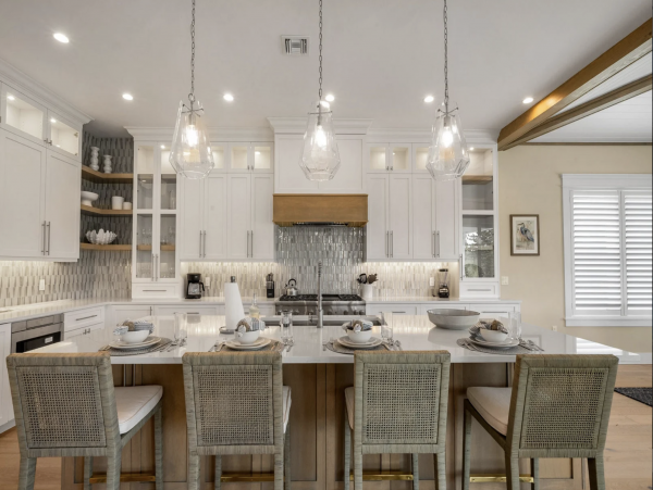 Luxury rental home one block to beach