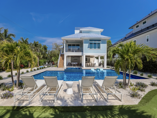 Luxury rental home one block to beach