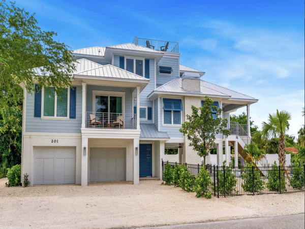 Luxury rental home one block to beach