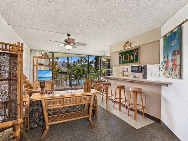 Breathtaking Views from this 2 Bedroom Kihei Condo