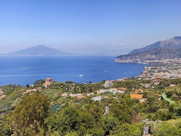 Breathtaking Views from this 2 Bedroom Sorrento, Italy villa