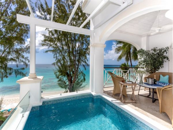 Beachfront Vacation Villa in Barbados Six Guests