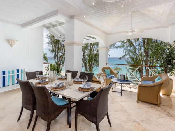 Beachfront Vacation Villa in Barbados Six Guests