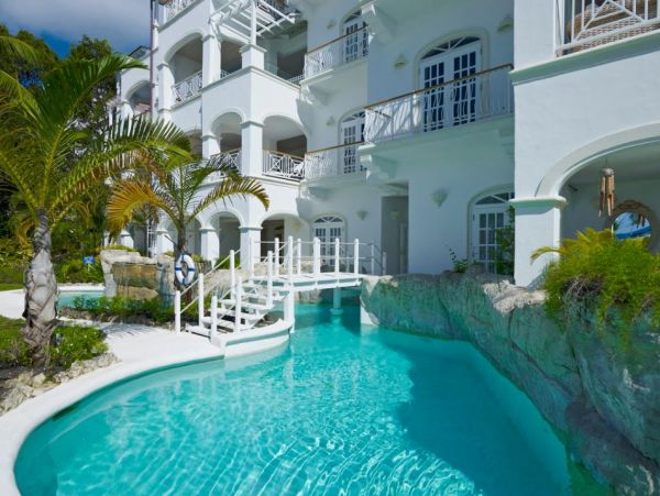 Beachfront Vacation Villa in Barbados Six Guests