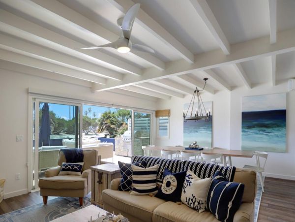 Gorgeous 5 Bdm Oceanfront Home Sun-Kissed Patio & Firepit