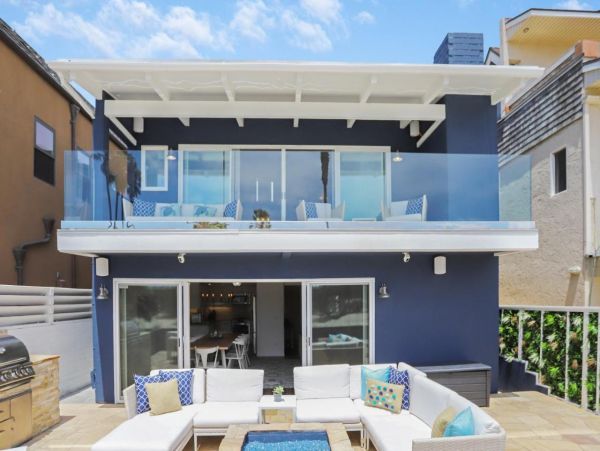 Gorgeous 5 Bdm Oceanfront Home Sun-Kissed Patio & Firepit