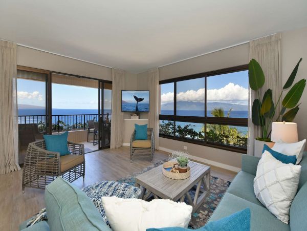 Ocean View Kaanapali Luxury Vacation CondoTwo Bedroom