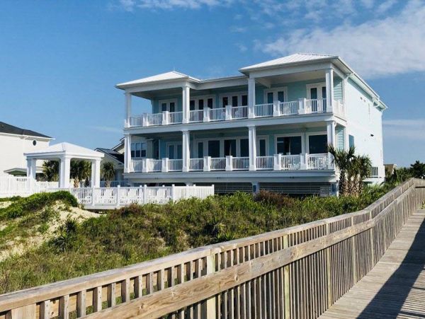On Beach Vacation Pool Villa 12 Bedroom in Ocean Isle Beach