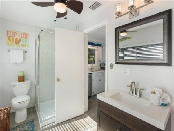 Bradenton Beach Duplex with Shared Swim Spa Only Five House from Beach