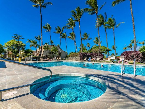 Wailea Walk to Beach Two Bedroom Vacation Condo