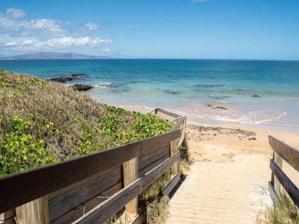 Across from Beach Two Bedroom Vacation Condo in Wailea