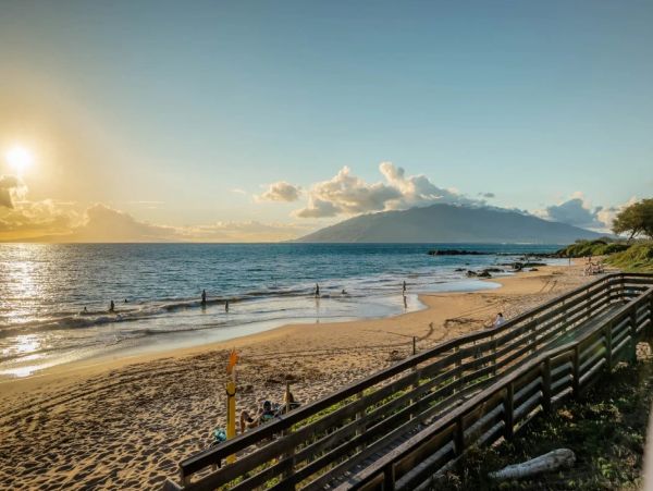 Across from Beach Two Bedroom Vacation Condo in Wailea