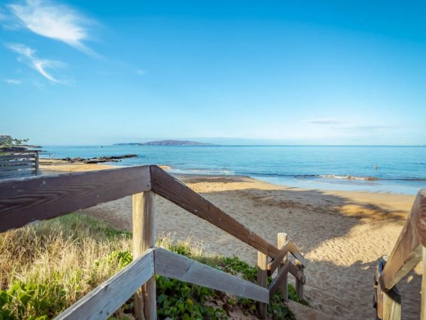 Across from Beach Two Bedroom Vacation Condo in Wailea