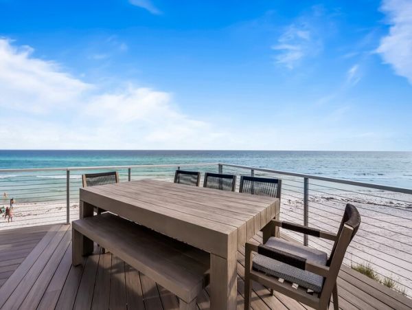 Gulf Front Six Bedroom Vacation Rental Home in Seagrove Beach