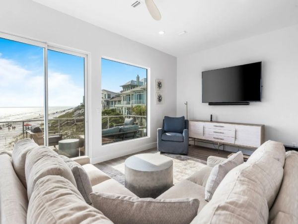 Gulf Front Six Bedroom Vacation Rental Home in Seagrove Beach