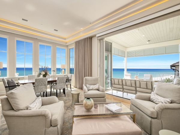 Luxury Gulf Front Vacation Rental Seagrove Beach - 30A Private Estate