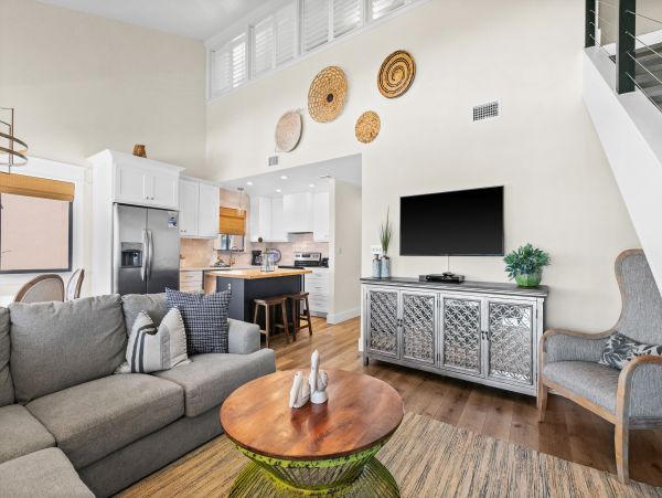 Beachfront Two Bedroom Plus Loft Vacation Condo in Seacrest