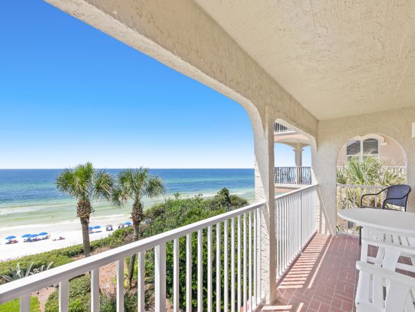 Beachfront Two Bedroom Plus Loft Vacation Condo in Seacrest