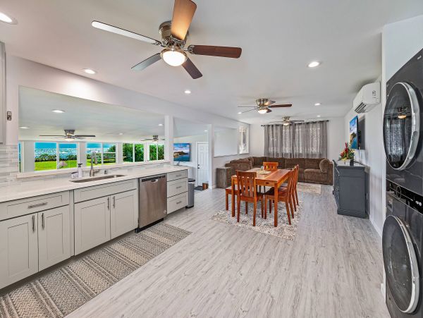 On Beach Oahu Vacation Home Four Bedroom