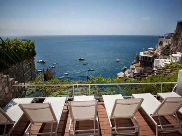 Sea Views Positano Luxury Vacation Villa Five Bedrooms