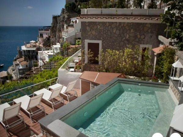 Sea Views Positano Luxury Vacation Villa Five Bedrooms