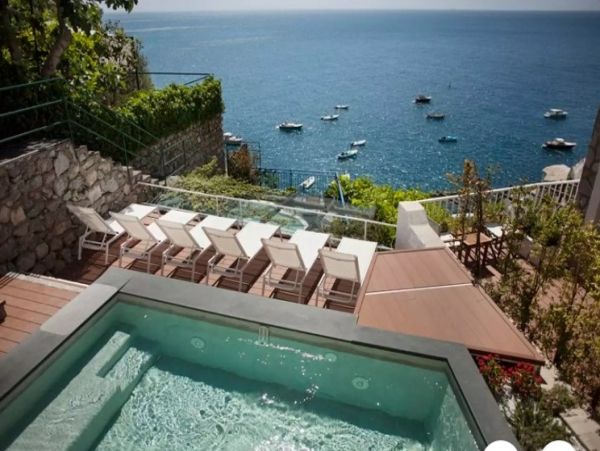 Sea Views Positano Luxury Vacation Villa Five Bedrooms