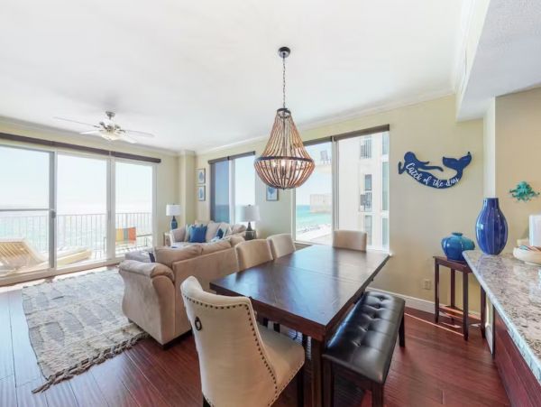 Gulf Front Four Bedroom Rental Condo in Panama City Beach