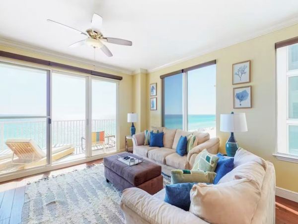 Gulf Front Four Bedroom Rental Condo in Panama City Beach