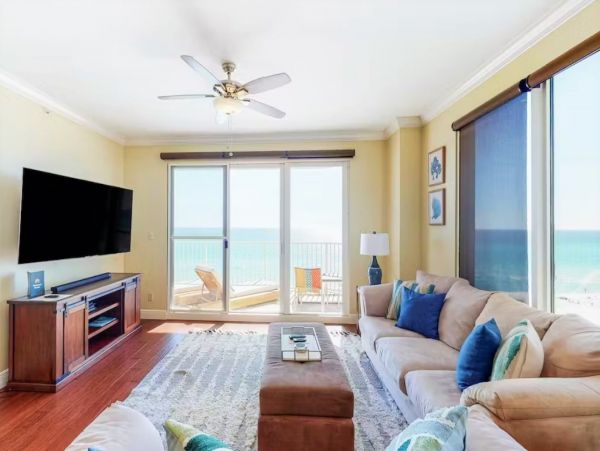Gulf Front Four Bedroom Rental Condo in Panama City Beach