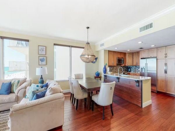 Gulf Front Four Bedroom Rental Condo in Panama City Beach