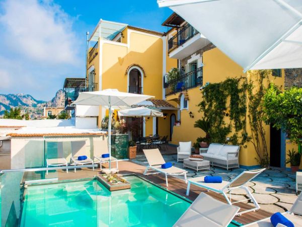Luxury Positano Pool Villa Sea Views Walk To Beach & Dining
