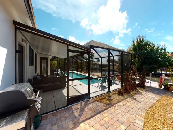 Marco Island Vacation Home Two Bedrooms Canal Views Sleeps 6
