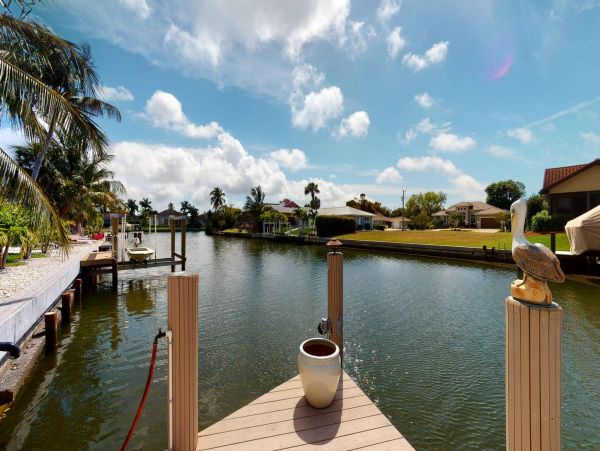 Marco Island Vacation Home Two Bedrooms Canal Views Sleeps 6