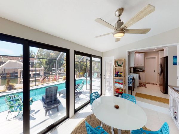 Marco Island Vacation Home Two Bedrooms Canal Views Sleeps 6