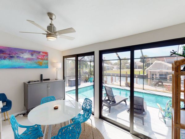 Marco Island Vacation Home Two Bedrooms Canal Views Sleeps 6