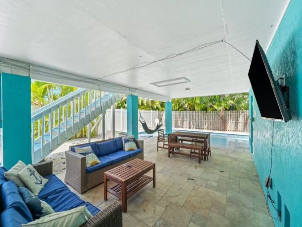Four Bedroom Holmes Beach Vacation Rental Pool Home