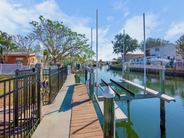 Anna Maria Island Canal Front Retreat with Private Pool and Dock