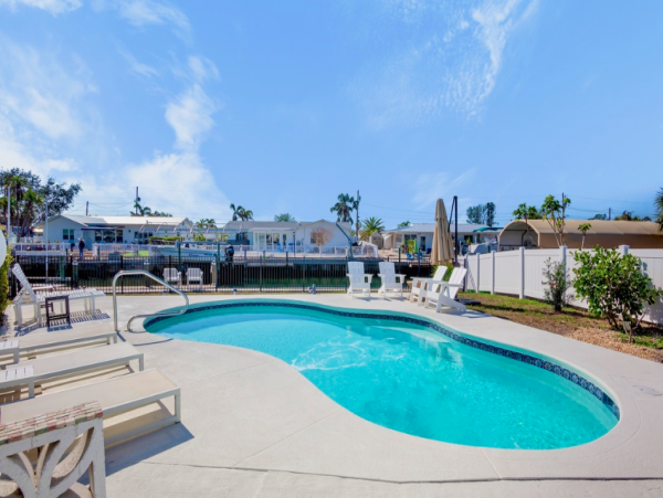 Anna Maria Island Canal Front Retreat with Private Pool and Dock