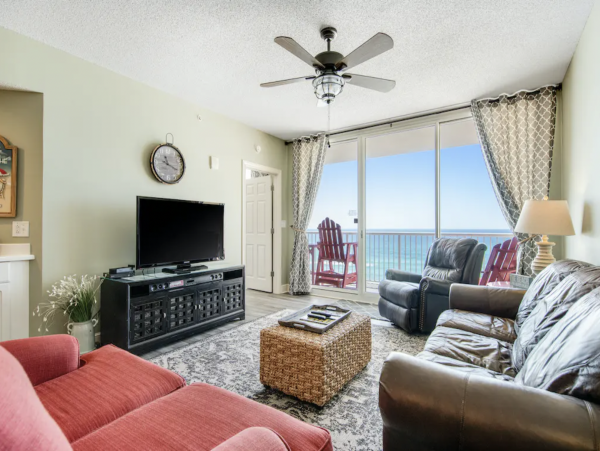 Panama City Vacation Rental Full Gulf View Beach Condo