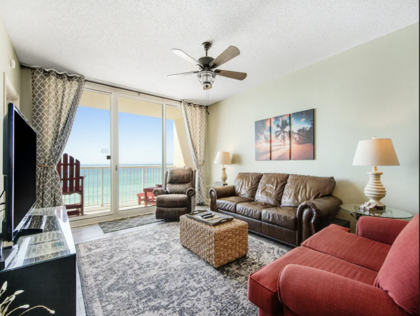 Panama City Vacation Rental Full Gulf View Beach Condo