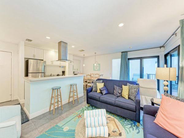 Two Bedroom Gulf Front Vacation Condo in Holmes Beach