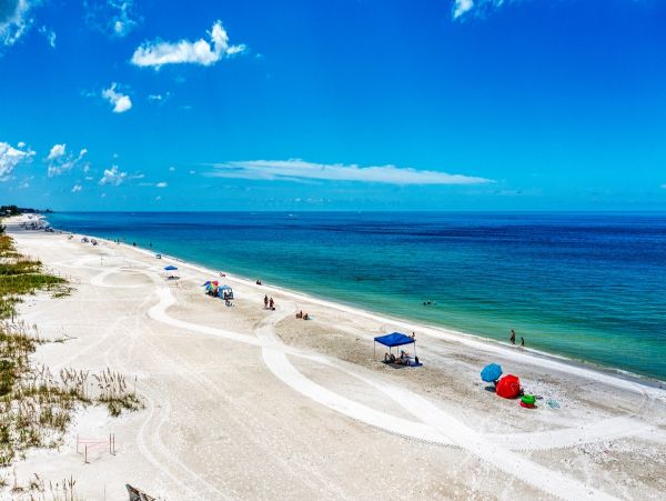 Water Views Holmes Beach Vacation Pool Home Five Bedroom