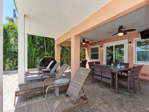 Water Views Holmes Beach Vacation Pool Home Five Bedroom