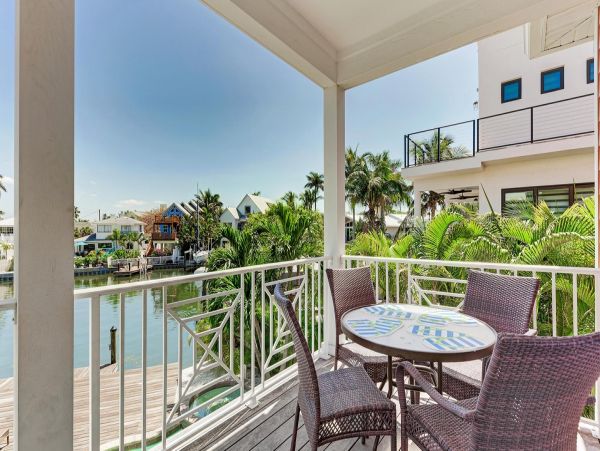 Water Views Holmes Beach Vacation Pool Home Five Bedroom
