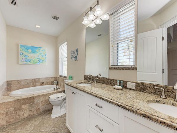 Water Views Holmes Beach Vacation Pool Home Five Bedroom