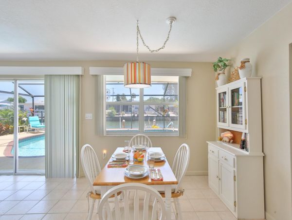 Canal View Bradenton Vacation Pool Home Three Bedrooms
