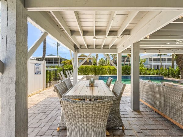 Luxurious 3-Bedroom Vacation Home with Pool Near Estero Boulevard