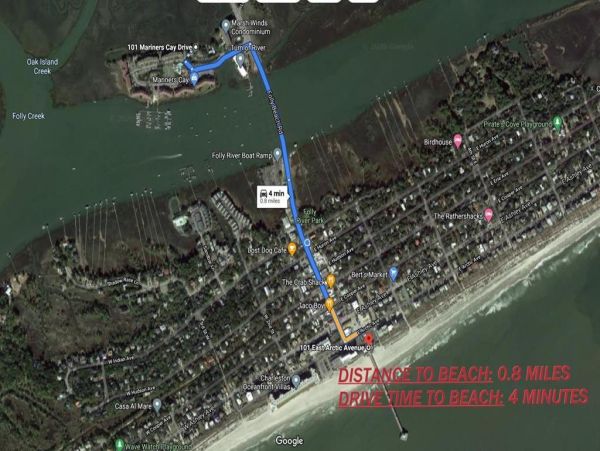 Folly Beach Condo 1019494