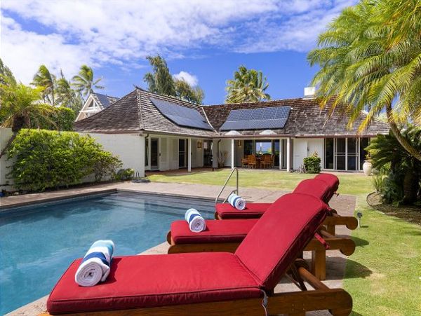 Kailua 3 Bedroom Vacation House Beach Views Sleeps 10