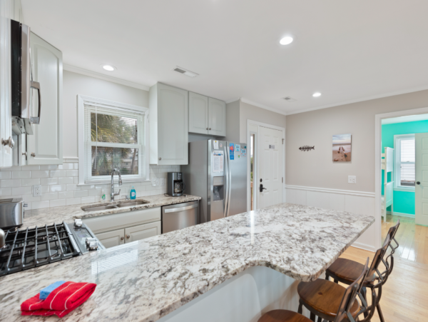 Charming Oceanfront Getaway with 4-Bedrooms on Folly Beach